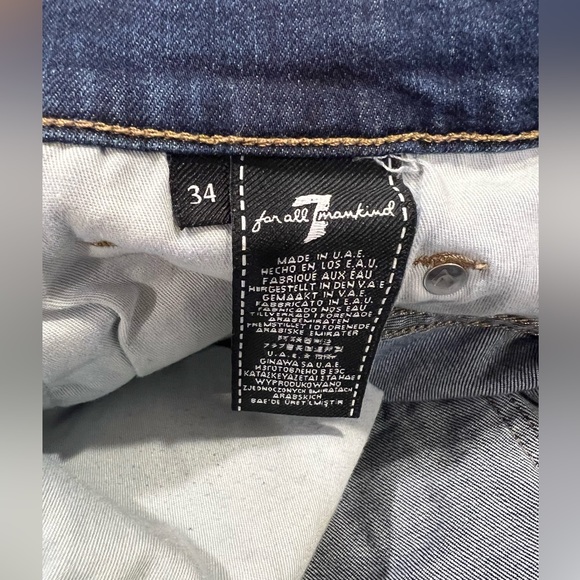 7 For All Mankind slim jeans. - Picture 2 of 8